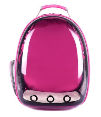 Portable Pet Puppy Backpack Carrier Bubble