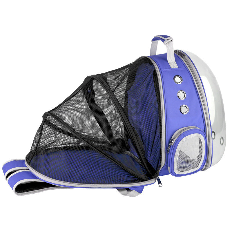 Portable Pet Puppy Backpack Carrier Bubble