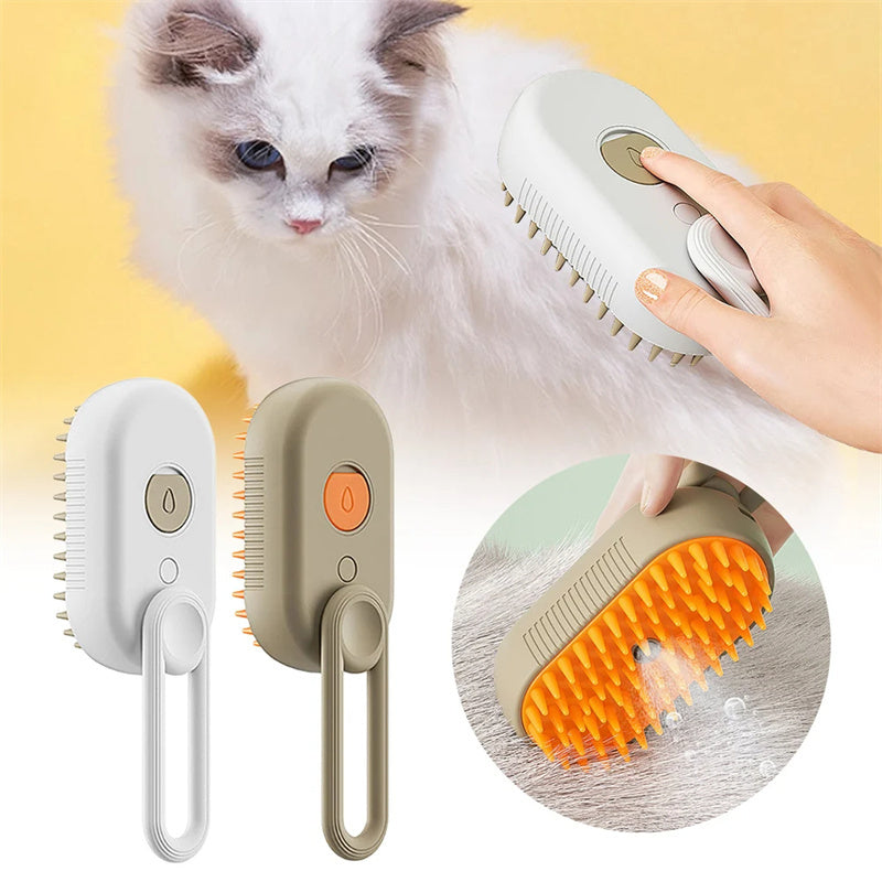 3 In 1 Electric Spray Hair Brushes For Massage