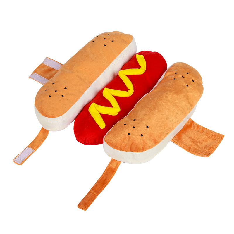 Funny Costumes For Dogs Hot Dog Design