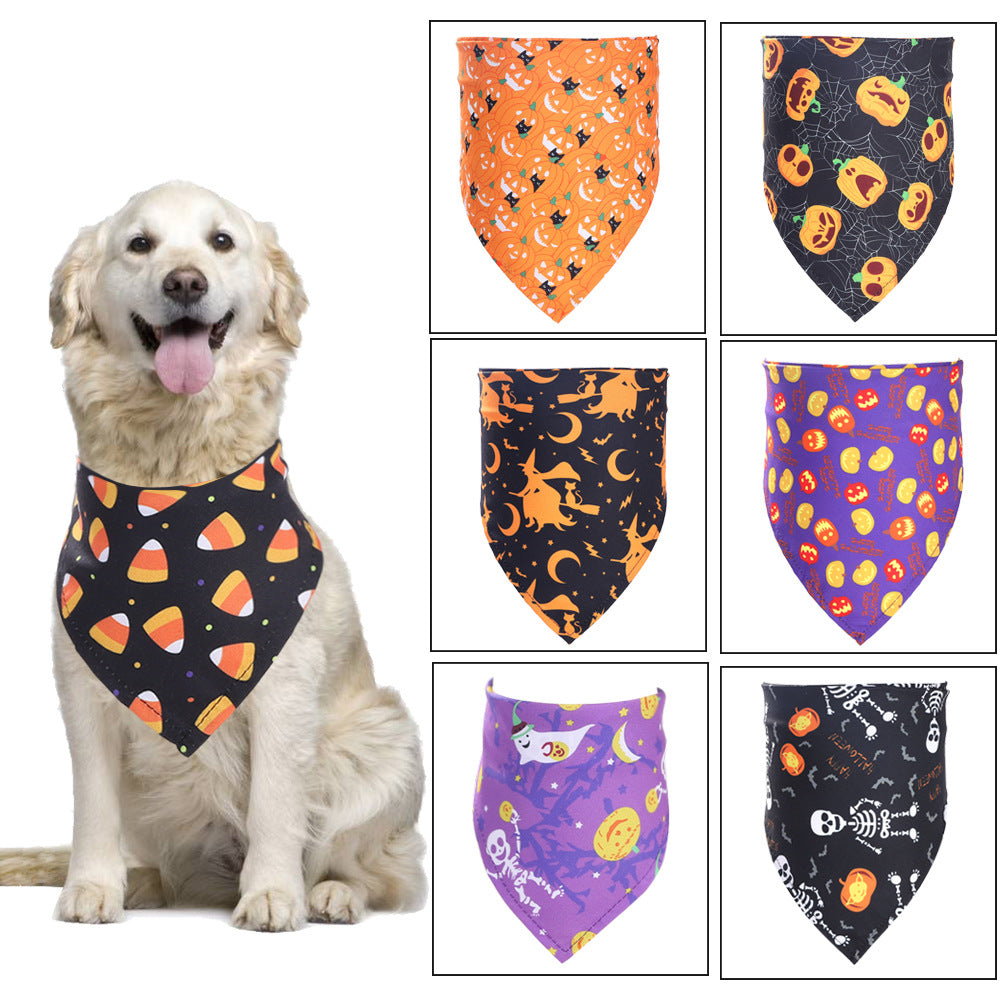 Halloween Pet Saliva Towel