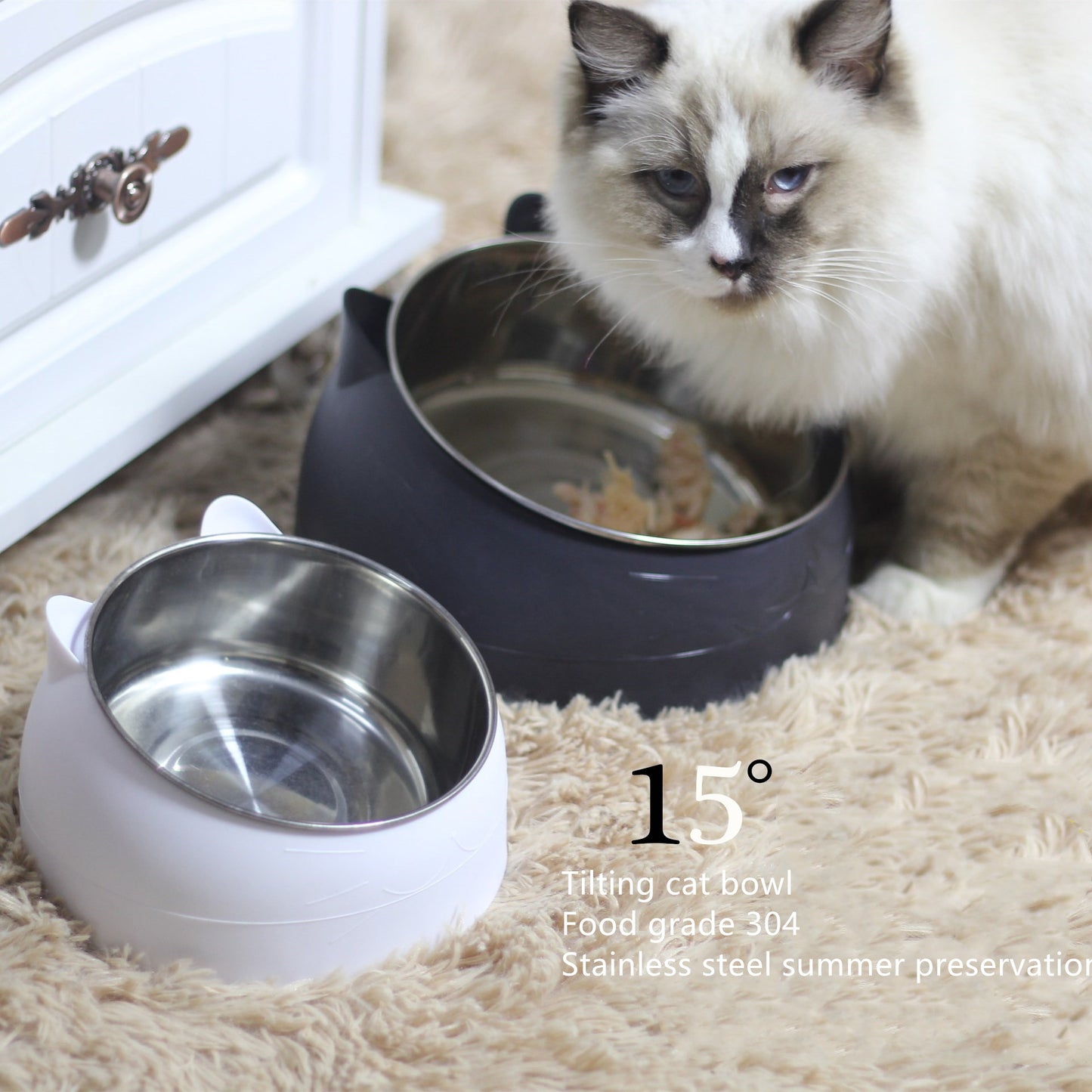 Protective Cervical Cat Bowl